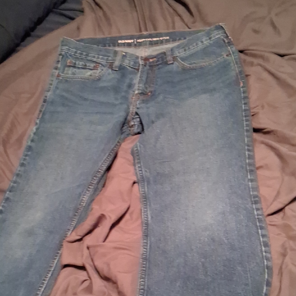 Old Navy Men's Bootcut Blue Jeans